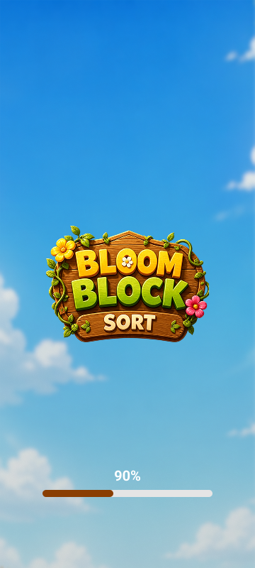 Bloom Block Sort loading screen